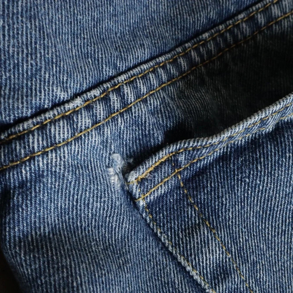 (4) Pairs RK Brand Mens 40x36 Light Wash‎ Denim Jeans Straight Leg Cotton
